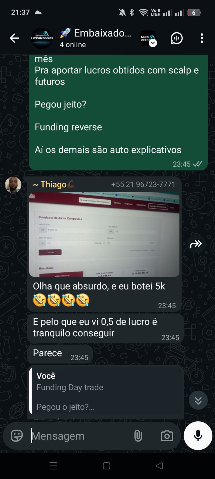 Testemunho Multi Arbitrage